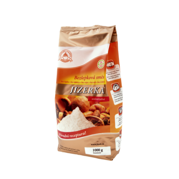 Jizerka bezlepková zmes univerzálna zlatá 1 kg