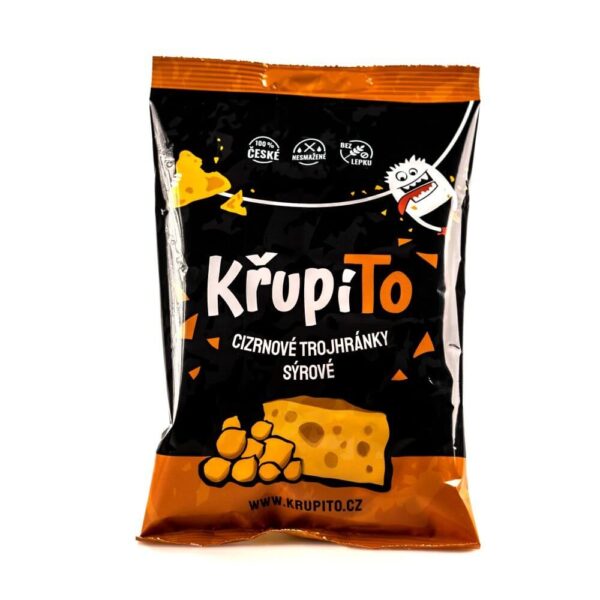 KřupíTo cícerové trojhránky syrové 50 g - Image 3