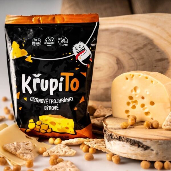 KřupíTo cícerové trojhránky syrové 50 g - Image 2