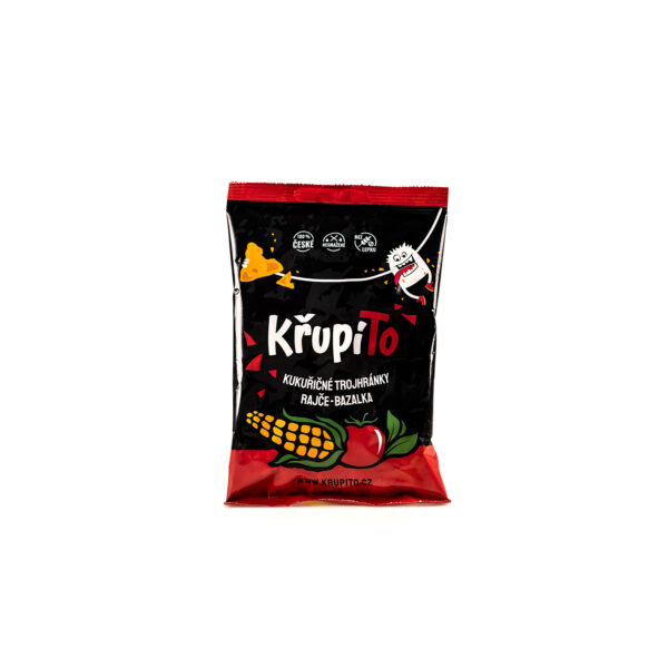 KřupíTo kukuričné trojhránky paradajka - bazalka 50 g - Image 4