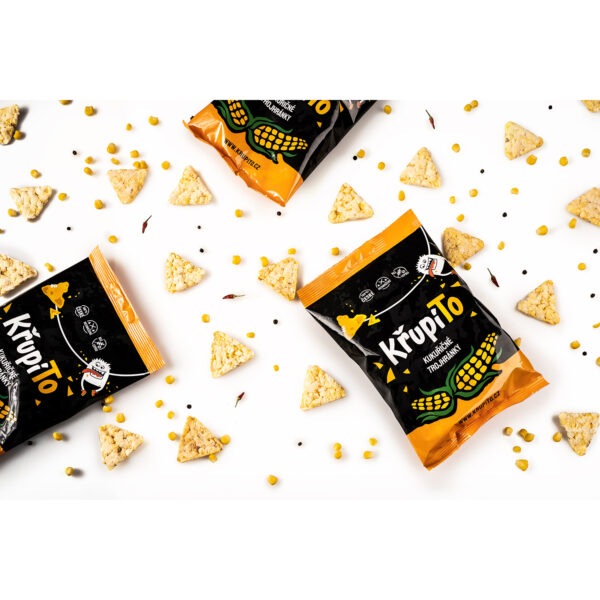 KřupíTo kukuričné trojhránky so soľou 50 g - Image 4
