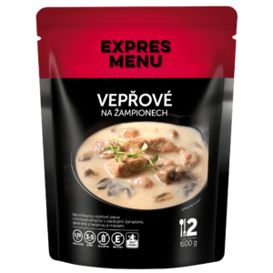 Bravčové na šampiňónoch 2 porcie EXPRES MENU 600 g