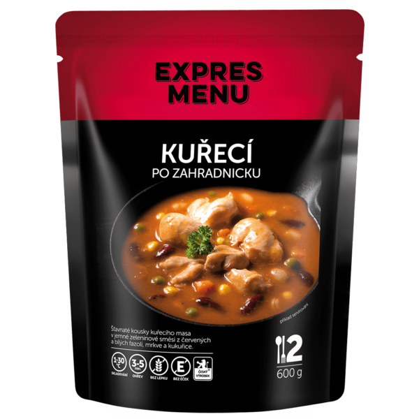 Kuracie po záhradnícky 2 porcie EXPRES MENU 600 g