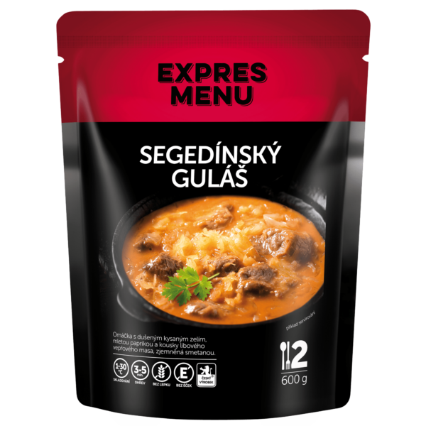 Segedínsky guláš 2 porcie EXPRES MENU 600 g