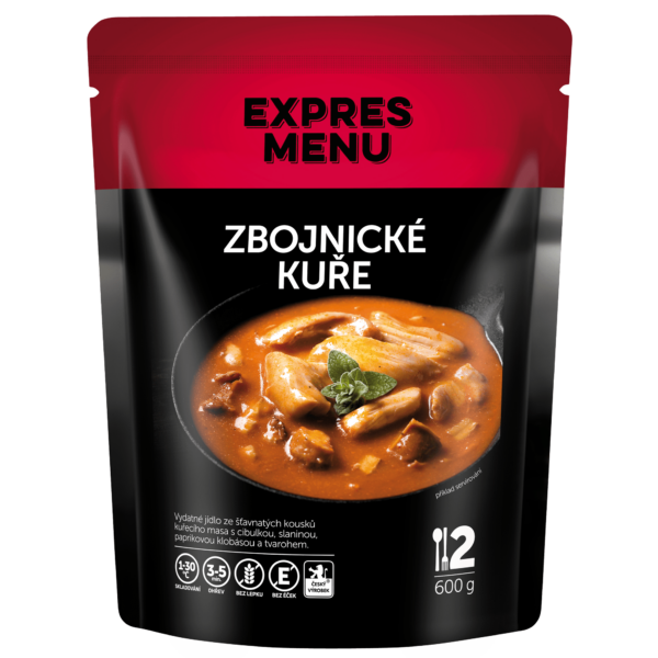 Zbojnícke kura 2 porcie EXPRES MENU 600 g