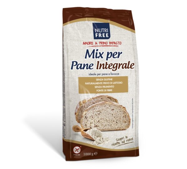 NutriFree Mix per Pane Integrale - chlebová zmes celozrnná