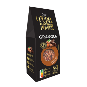 GoFit granola bez pridaného cukru čokoláda-lieskový oriešok 225 g